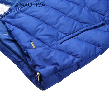 诺帝卡 NAUTICA 女士 新款 羽绒背心 43TC10 蓝色 40P S