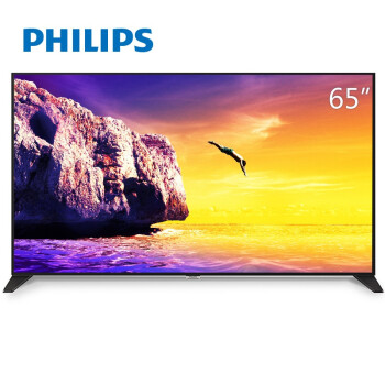 飞利浦（PHILIPS）65PFF5652/T3 65英寸 芒果TV 安卓4.4 全高清LED智能电视（黑色）(京东微联APP控制)