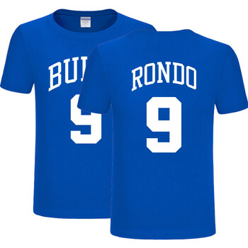 战纹夏季新款韦德球衣篮球t恤隆多衣服巴特勒韦德球衣运动棉半袖男