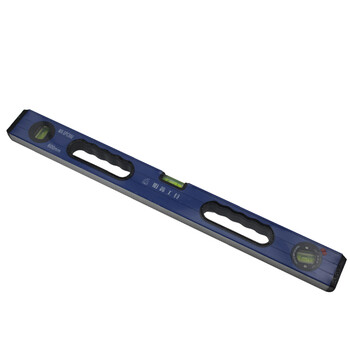 强磁水平尺高精度三水泡家用装修水平仪装饰测量工具 蓝色水平尺1200