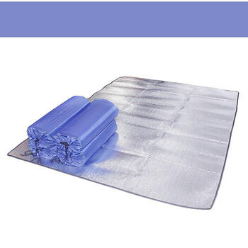 可折叠铝膜隔热防潮垫 汽车防晒垫 加厚双人防水坐垫 帐篷野餐垫 1x2