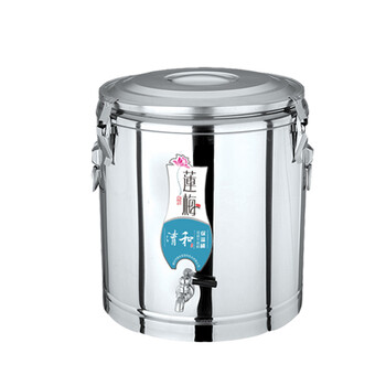 
                                        莲梅 加厚不锈钢大容量商用保温桶开水桶奶茶桶凉水桶10L-100L 10L单龙头                