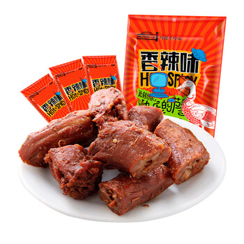 精武路第一家 精武人家颗粒装香辣鸭脖子210g武汉特产零食_现价-1元