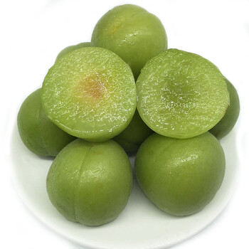 新鲜大青杏500g 绿杏青杏子 酸脆解馋水果 现货现摘 500g