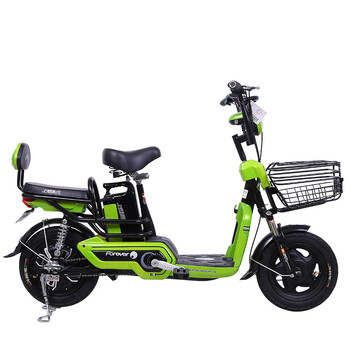 永久(forever)轻风 永久电动自行车 48v锂电池14寸电动车男女款代步