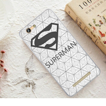 f100手机套f100a防摔外壳韩国潮男女 白超人