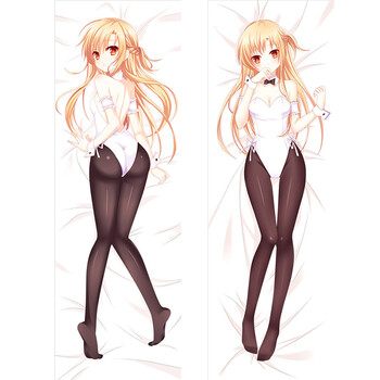 大作战动漫周边日本宅男靠枕长款等身抱枕动漫周边 59亚丝娜泳装版