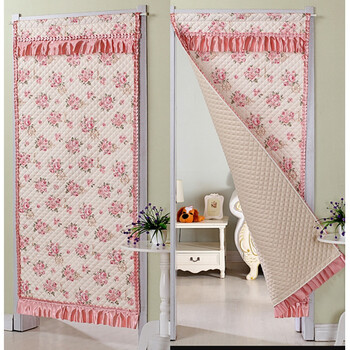 门帘加厚保暖棉门帘印花门帘 80*200【图片 价格 品牌 报价】-京东