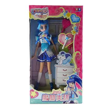 巴拉拉小魔仙玩具 美雪 美琪人偶礼盒套装小蓝小千玩偶单只装 魔仙