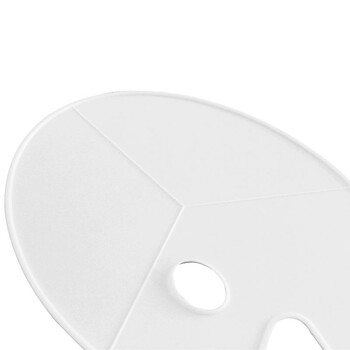 【全网低价】芬尚  大号椭圆形颜料调色板 加厚优质塑料丙烯画水粉画三线调色盘 学生美术绘画用43*30cm