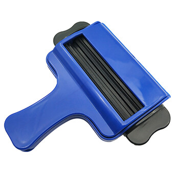 美发店染膏夹挤压器挤牙膏金属挤膏器颜料油画化妆品挤压器工具 塑料