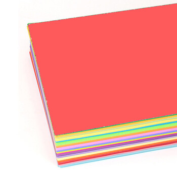 千纸鹤折纸 15*15叠纸儿童手工材料彩纸多色 大红色100张