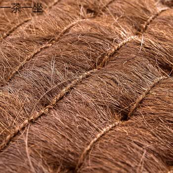 手工山棕床垫编织头丝包边全棕丝硬棕垫 无胶无甲醛 18cm全手工山棕