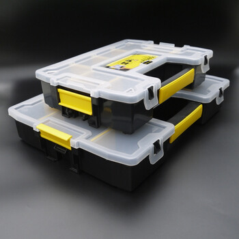 小型塑料存储盒工具盒工具箱收纳盒零件盒 stst14022-23 单件小号