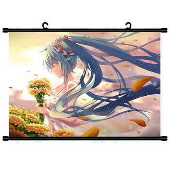 初音未来miku公主殿下 动漫海报挂画二次元来图定制卷轴壁画超大 21