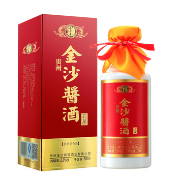 金沙 酱酒五星 酱香型 53度500ml