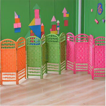 京好 幼儿园屏风隔断 孩童卡通环保折叠围栏 培训班学校机构学前班