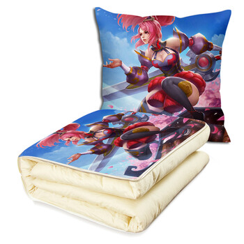 抱枕靠垫 南北朝 diy王者荣耀周边赵云李白吕布貂蝉露娜花木兰刘邦抱