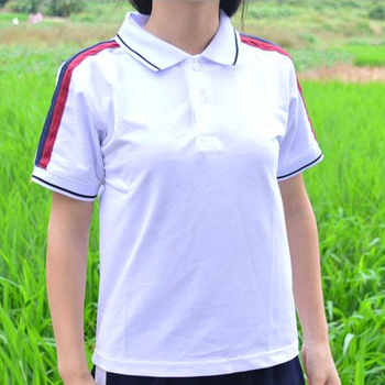 深圳校服短袖上衣高中学生校服夏装新款休闲男女通用运动服潮 二中夏