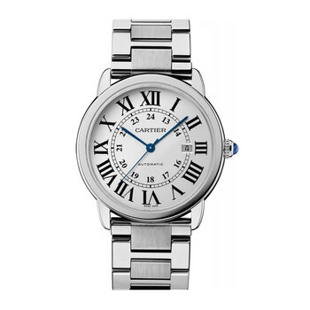 9新】未使用卡地亚伦敦solo系列男士机械手表w670101106拍卖已结束