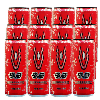 战马 能量型维生素功能饮料含气310ml*12瓶装