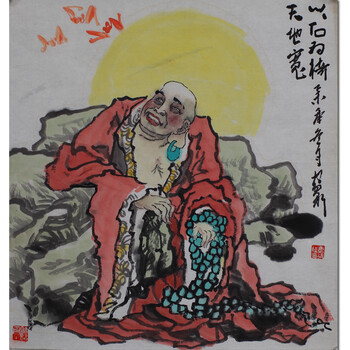 家 陈明永《福寿康宁》【老巴舒文化】拍卖已结束06美术科班出身