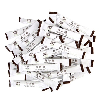 吉意欧 GEO 白砂糖50条 咖啡伴侣