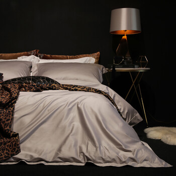 8酒店床上用品北欧120支埃及棉 oyster grey 1.