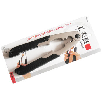 
                                                                                工夫具（COOFOOGOO） 日本进口核桃夹子 工夫具C-6962 合金坚果夹子                