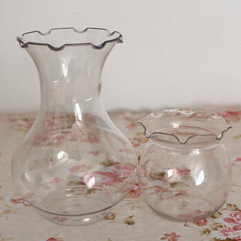 水仙 绿萝 风信子种球花瓶 透明塑料瓶子 水培种球花瓶 矮瓶 小