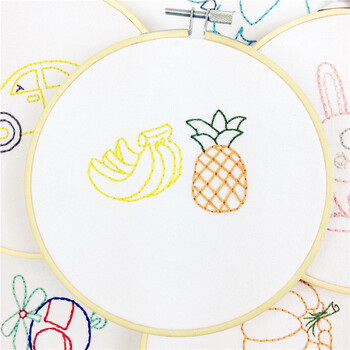 艾帛利(aiboully) 幼儿园儿童手工课diy刺绣材料包动物学生初学简单sn