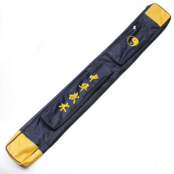 太极剑剑套 加厚牛筋布单层 双层剑袋 多功能武术刀剑袋 蓝色