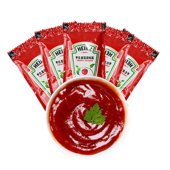 番茄酱小包9g100袋装藩鲜肯德基kfc薯条汉堡披萨蕃茄酱番茄沙司调味酱