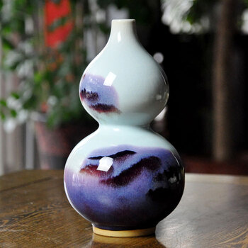 葫芦 省级大师  温五一钧瓷