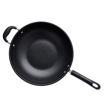 
                                        【京东自供】爱仕达ASD电磁炉通用少油烟不粘炒锅 烹饪炒菜锅具 34cm                