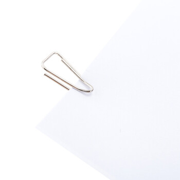 得力（deli）3#镀镍三角回形针 29mm金属曲别针 100枚/盒 10盒装 办公室文具用品 P00051