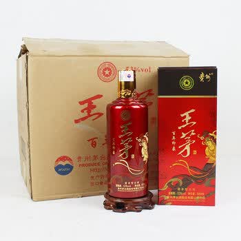 王茅(百年印象) 2016年 53度 500ml1箱6瓶【37】(拍卖)