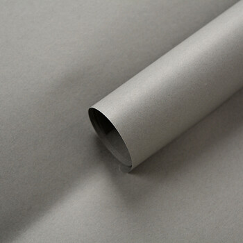 纯植纸 韩式进口加厚纯色防水 花束鲜花礼品包装纸材料花店用 浅灰色