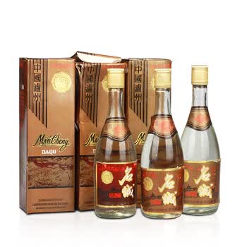 90年代葵花牌金奖白兰地酒750ml*4瓶