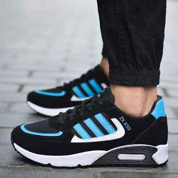 2016新款低帮平跟气垫鞋鞋子迷彩色学生运动男鞋 992月色 39