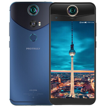 【99新未使用】 保千里打令 v10s 全景vr拍摄智能手机 4g 64g 星空蓝