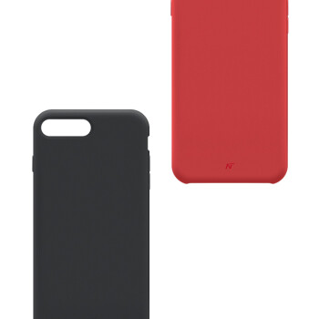 网易严选  云感手机壳 液态硅胶 防摔全包外壳保护套 于iPhone7plus/8plus *2件