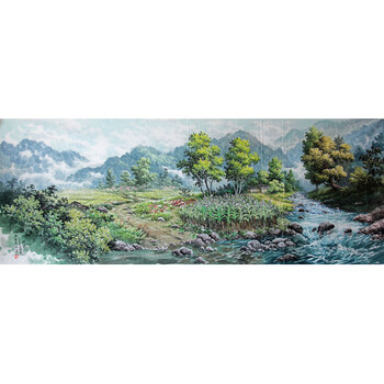 拍卖已结束06白的《鱼乐图》拍卖已结束06朝鲜画家吴清秀《寻找老