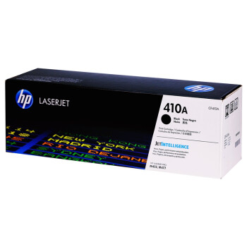 惠普（HP）410A（CF410A）原装硒鼓黑色单支装（适用hp M452DN/m377dw/M452DW/M452NW/477fnw）打印页数2300