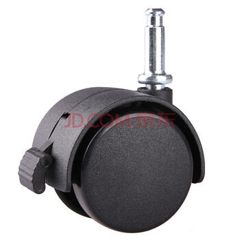 带刹万向轮劳克斯河马口收纳箱滑轮整理箱轮子 一副4只装 黑色 带脚刹 图片价格品牌报价 京东