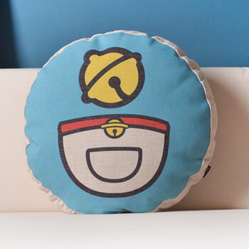 周边美国队长圆枕棉麻抱枕沙发垫靠垫卡通靠枕汽车办公室坐垫 百宝袋