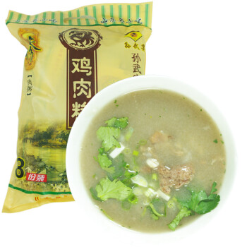 臨沂特產糝湯 米參湯135g 牛肉雞肉糝sa撕湯速食粥早餐粥 牛肉味糝湯