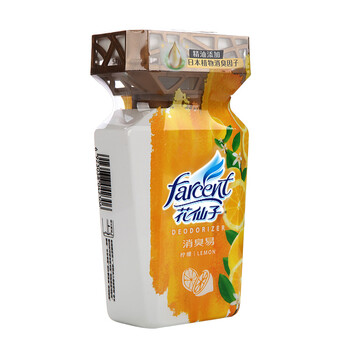 花仙子（Farcent）植物消臭易柠檬香350ml浴室香氛香薰空气清新剂卫生间厕所除臭剂 