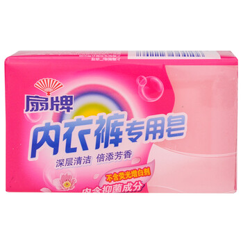 扇牌 内衣裤专用皂180g*8块 女士衣服抑菌洗衣皂肥皂除螨京东超市 扇牌 内衣裤专用皂180g*8块 女士衣服抑菌洗衣皂肥皂除螨京东超市