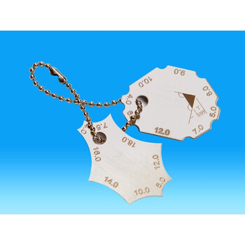 角焊接规 直角焊缝量规 直角焊缝检验尺 简易焊缝检验尺